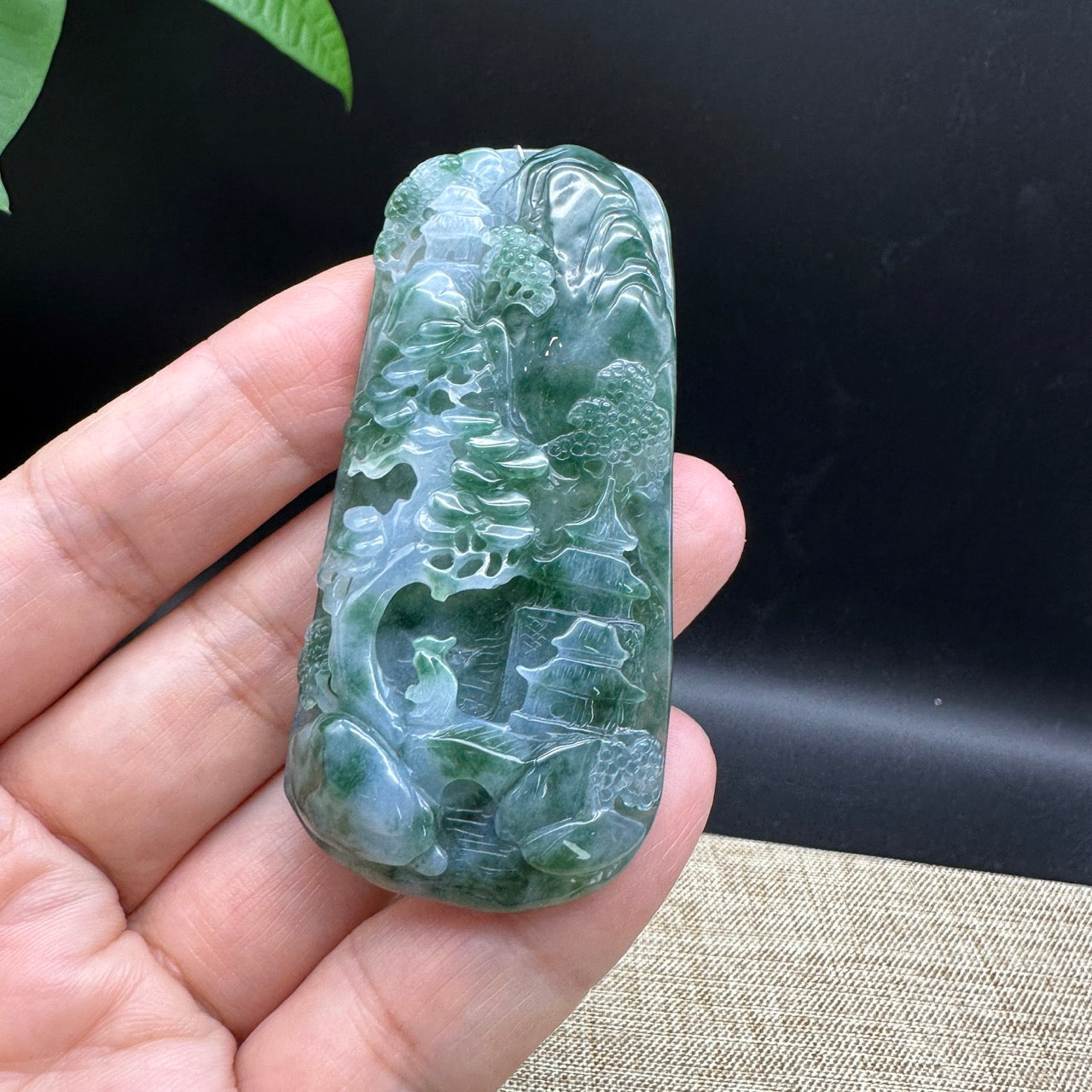 RealJade® Co. Genuine Jadeite Jade Pendant Necklace