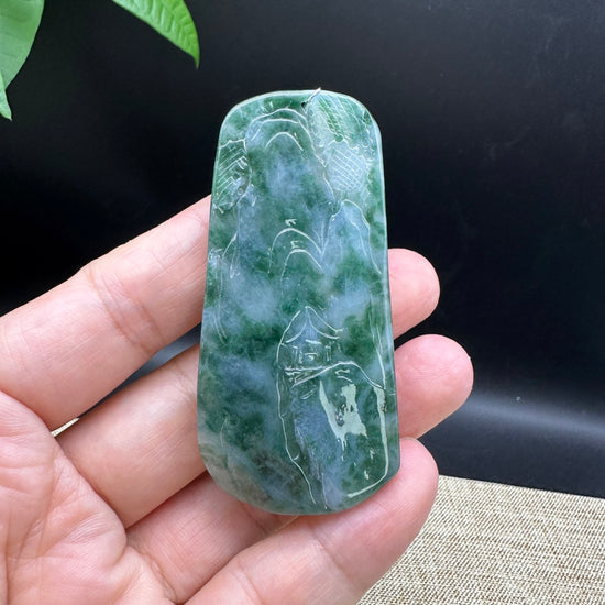 RealJade® Co. Genuine Jadeite Jade Pendant Necklace