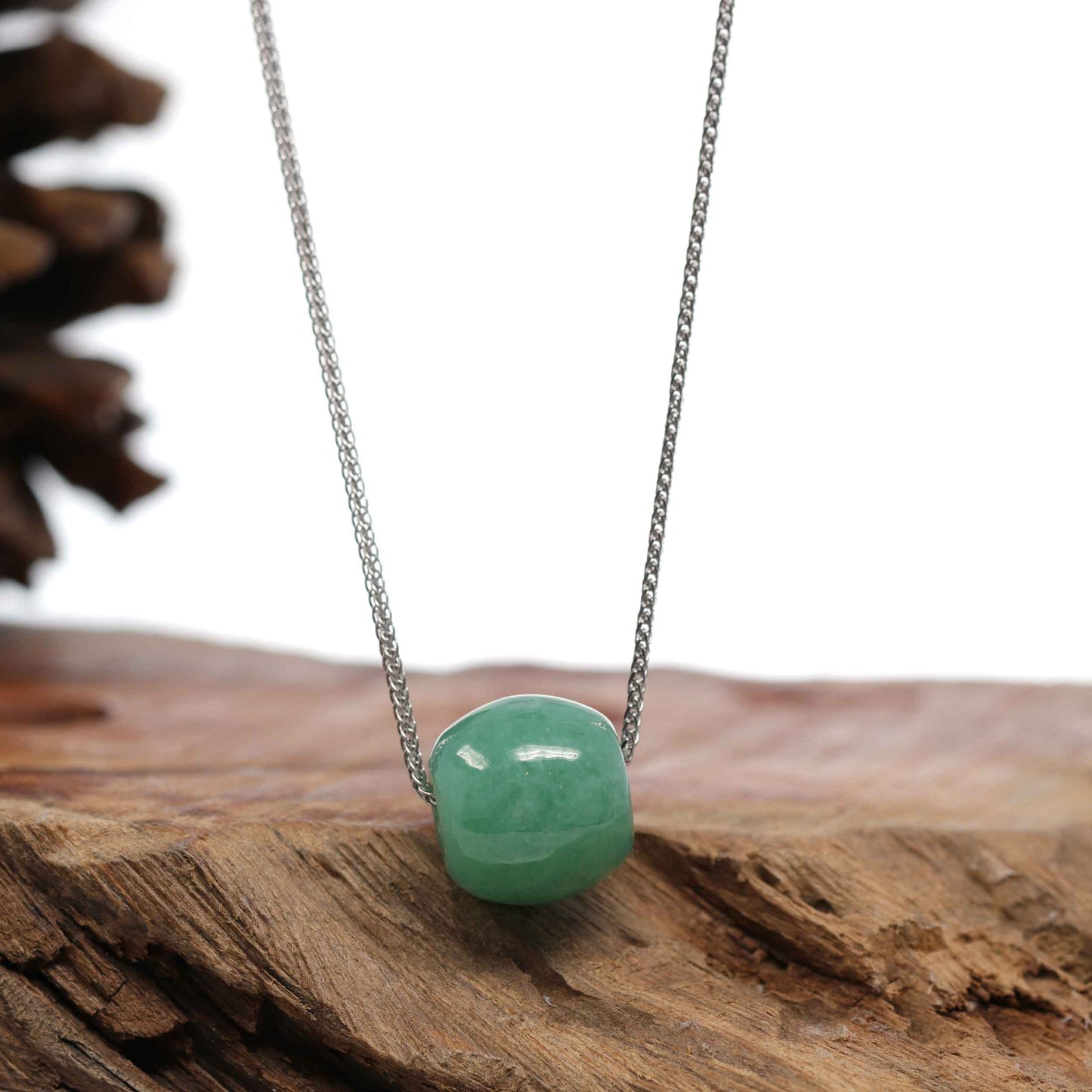 Lucky jade clearance necklace